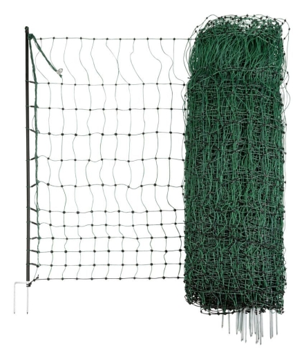Geflügelnetz grün, 25 m, 106 cm, nicht elektrifizierbar