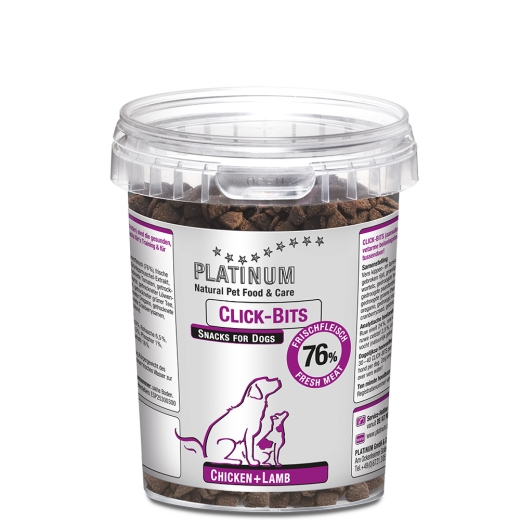 PLATINUM Click-Bits Chicken+Lamb 300 g