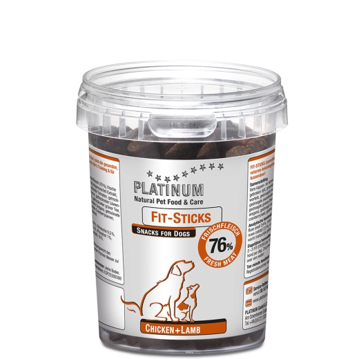 PLATINUM Fit Sticks Chicken & Lamb 300 g