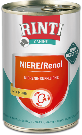 Rinti Canine Niere/Renal Huhn 400 g