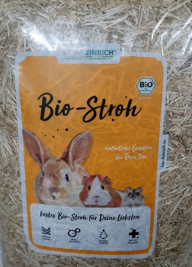 HEU-HEINRICH Bio-Stroh 8 kg (DE-ÖKO-006)