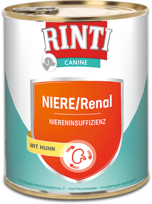 Rinti Canine Niere/Renal Huhn 800 g