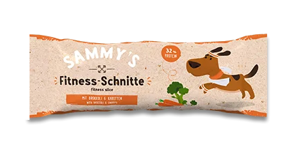 SAMMYS Fitness-Schnitte Brokkoli & Karotten 25 g