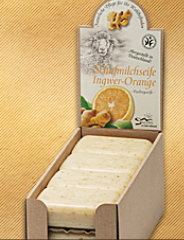 Schafmilchseife Ingwer-Orange 100 g